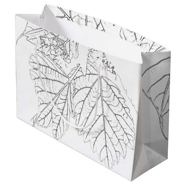 Basswood Lövs (Baksidan Vinklad)