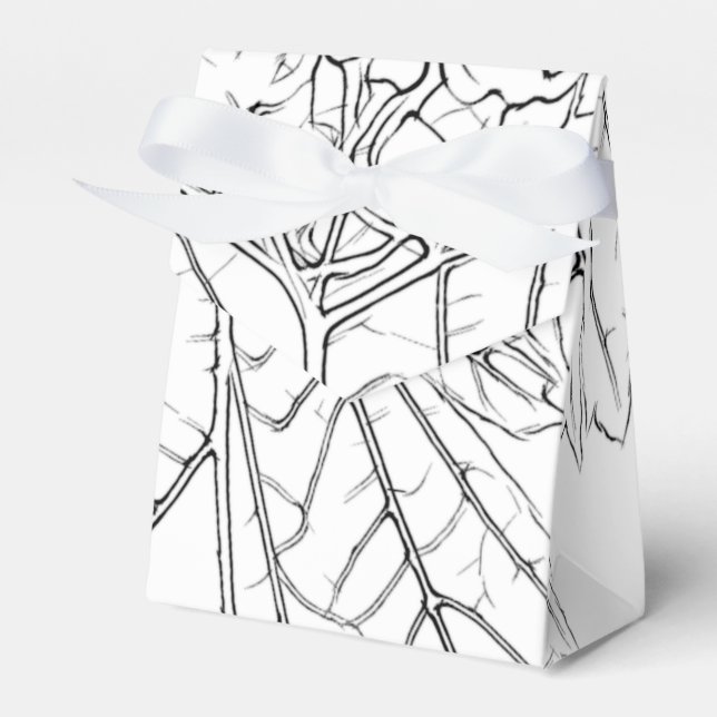 Basswood Lövs Presentaskar (Framsidan Sidan)