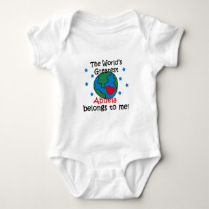 Bäst Abuela hör hemma till mig T Shirt