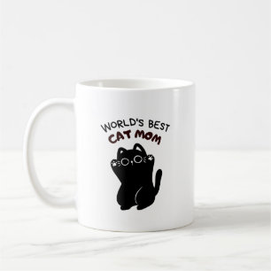 bäst än svart katt mamma kaffemugg