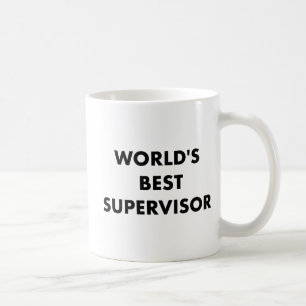 Bäst arbetsledare för världar kaffemugg
