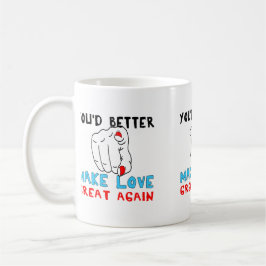 Bäst att du gör Kärlek Underbar igen Kaffemugg