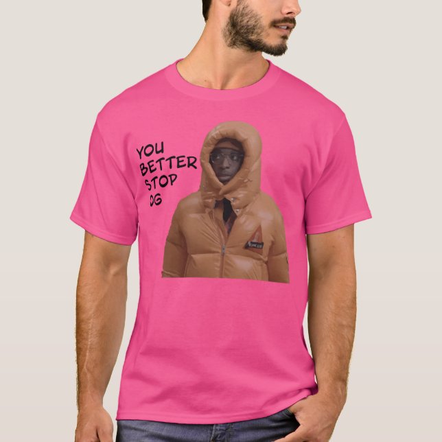 Bäst att du stoppar Og Anunoby T Shirt (Framsida)