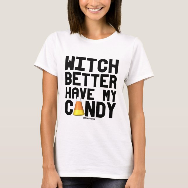 Bäst att ha min candy corn - .png tee (Framsida)