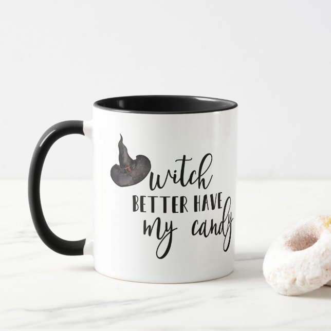 Bäst att ha min godis Mugg (Med munk)