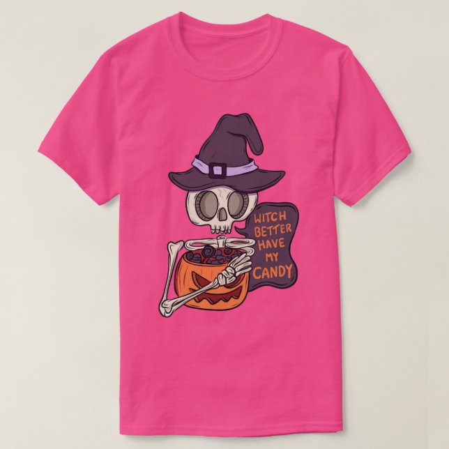 Bäst att jag har mitt godis t shirt (Design framsida)