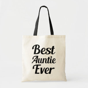Bäst Auntie roliga Någonsin hänger lös Tygkasse
