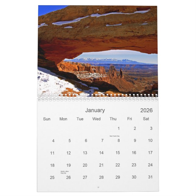 Bäst av kalender för WanderLinArts fotografi 2013 (Jan 2026)