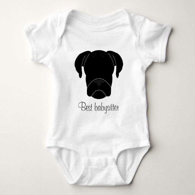 Bäst Babysitter Tröja (Framsida)