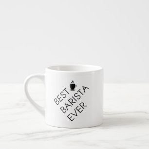 Bäst barista någonsin. Barista gåva. Espressomugg