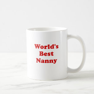 Bäst barnflicka för världar kaffemugg