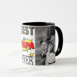 Bäst beställnings- foto för pappa någonsin mugg