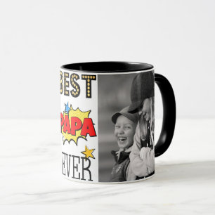 Bäst beställnings- foto för pappa någonsin mugg