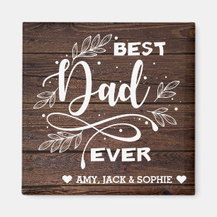 Bäst beställnings- moderna för pappa någonsin magnet