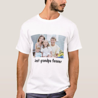 bäst bild för morfarför evigtfamilj t shirt