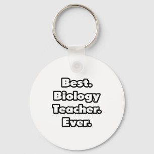 Bäst. Biologilärare. Aldrig. Nyckelring