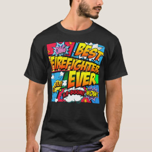 Bäst brandman någonsin t-shirt