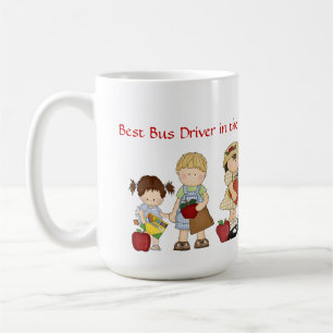 Bäst bussförare i världen (kan personifieras), kaffemugg