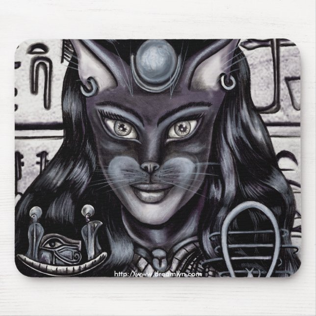 Bast Cat Goddess Egyptian Musmatta (Framsidan)