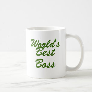 Bäst chef för världar kaffemugg