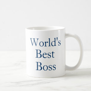 Bäst chef för världar kaffemugg