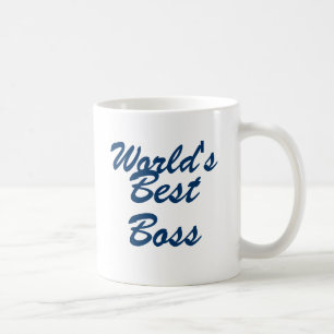 Bäst chef för världar kaffemugg