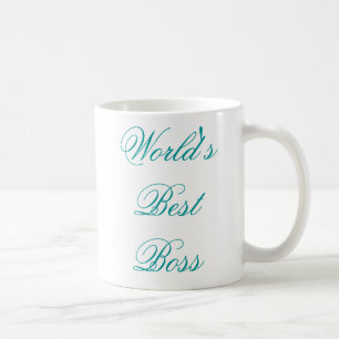 Bäst chef för världar kaffemugg