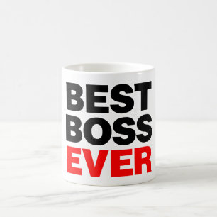 Bäst chef någonsin kaffemugg