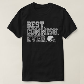 Bäst Commish någonsin: FantasifotbollT-tröja T-shirt