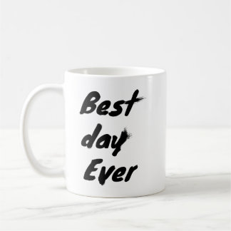 Bäst dag någonsin kaffemugg