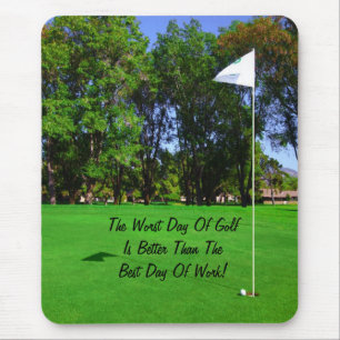 Bäst dagGolf Mousepad Musmatta