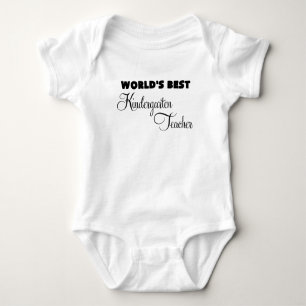 bäst dagis teacher.png för världar t-shirt