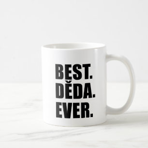 Bäst Deda någonsin tjeckisk farfar Kaffemugg
