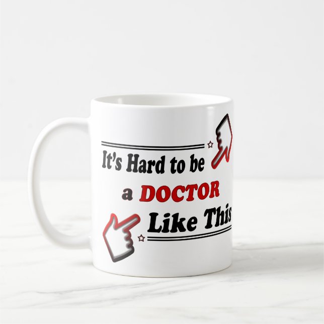 Bäst doktor någonsin kaffemugg (Vänster)