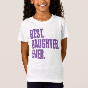 Bäst. Dotter. Aldrig.(lila) Tröja