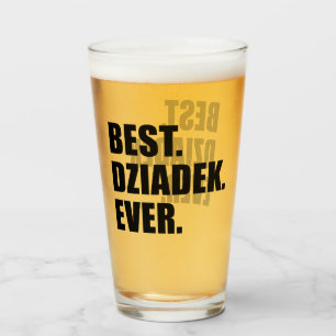 Bäst Dziadek någonsin Glaskopp