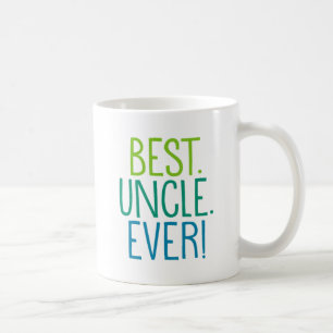 Bäst. Farbror. Aldrig! Kaffemugg
