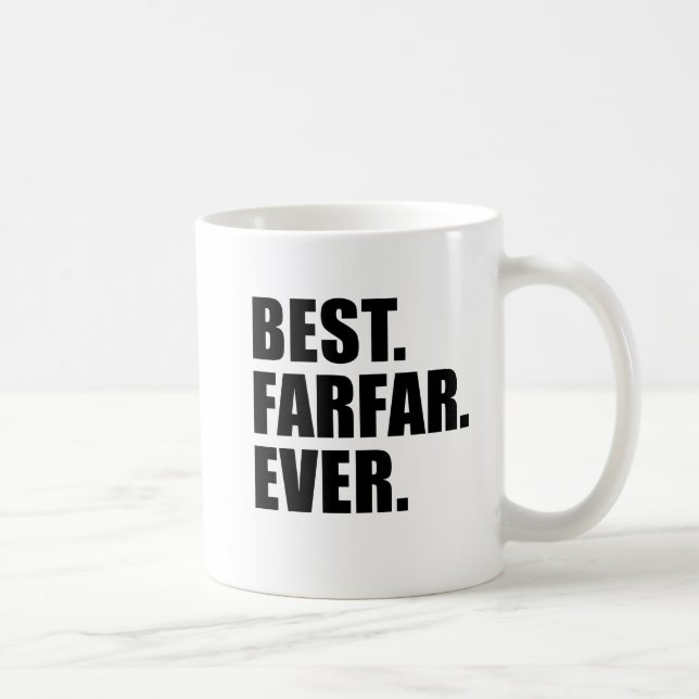 Bäst Farfar någonsin svensk farfar Kaffemugg (Höger)