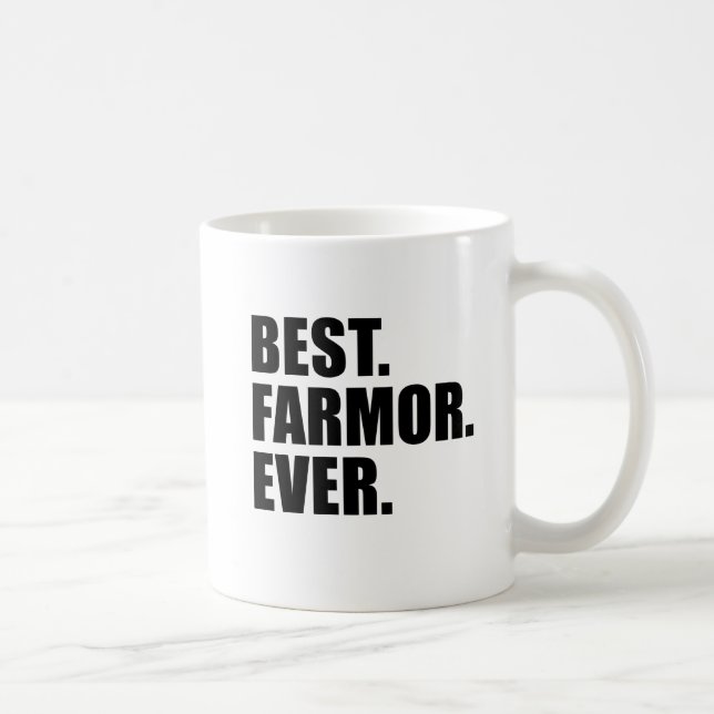 Bäst Farmor någonsin svensk farmor Kaffemugg (Höger)