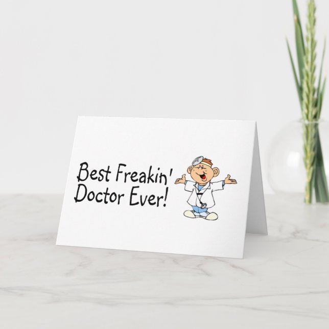 Bäst Feakin doktor någonsin Kort (Framsida)