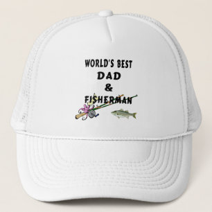 Bäst fiskepappa för världar keps