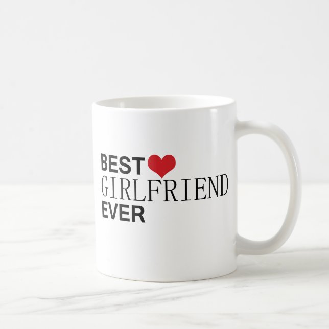 BÄST FLICKVÄN NÅGONSIN KAFFEMUGG (Höger)