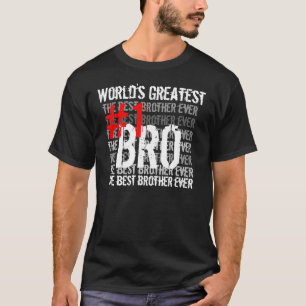 Bäst för broder världsmästare Bro #1 Bro någo Tröja