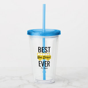 Bäst för bussförare skolbusspersonlig någonsin take away mugg