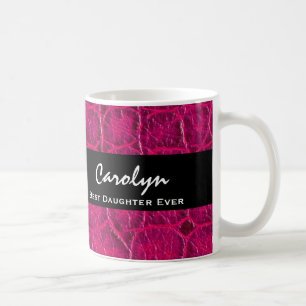 Bäst för DOTTER för shock rosaalligator någons Kaffemugg