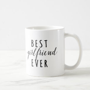 Bäst för flickvän kaffemugg någonsin