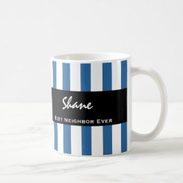 Bäst för GRANN för blåttrandar någonsin namn V03 Kaffemugg