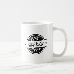 Bäst för hjälpreda svart någonsin kaffemugg