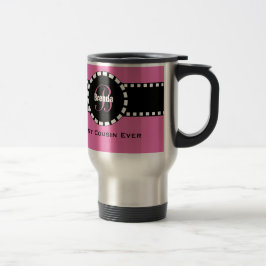 Bäst för KUSIN för Monogramanpassningsbar någonsin Resemugg