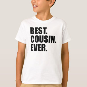 Bäst för kusin utslagsplatsskjorta någonsin tee shirt